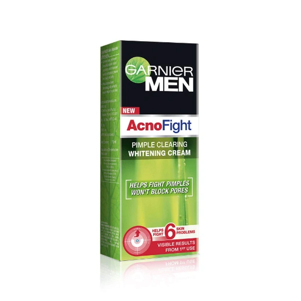garnier Garnier men Acno fight pimple clearing whitening cream - 45gm